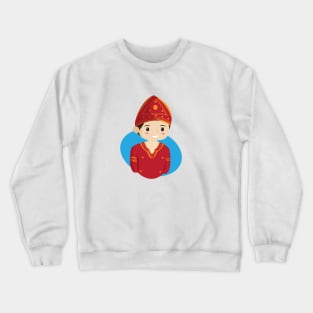 Minang Boy Padang Indonesia wedding by xoalsohanifa Crewneck Sweatshirt